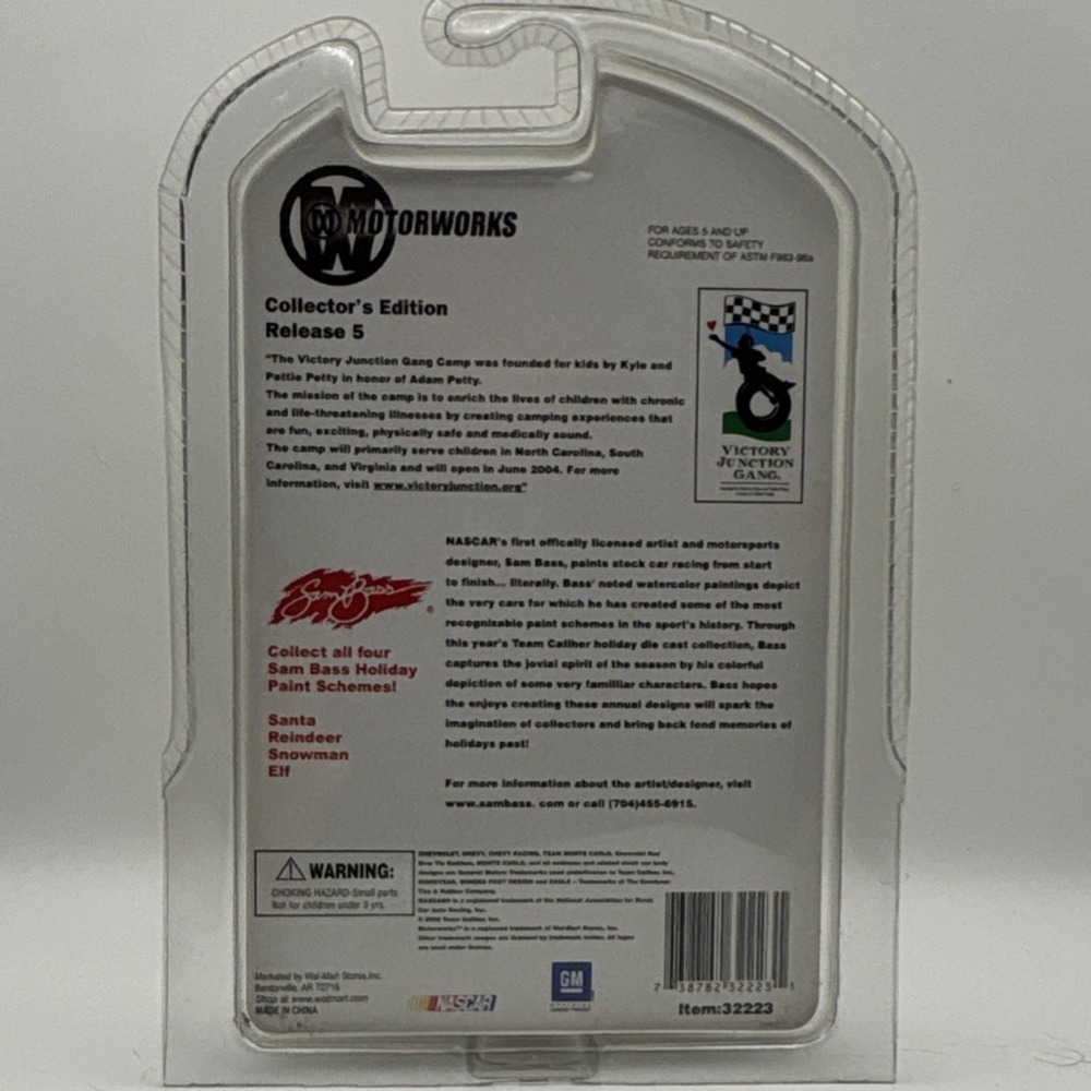 Motorworks Collector's Edition Release 5 '03 Happy Holidays 1:64 Yellow NASCAR … - Picture 2 of 5